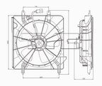 TYC 600940 Engine Cooling Fan Assembly - view 6