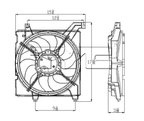 TYC 601030 Engine Cooling Fan Assembly - view 4