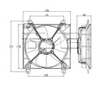 TYC 601050 Engine Cooling Fan Assembly - Left - view 4