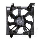 TYC 601080 Engine Cooling Fan Assembly - Left - view 3