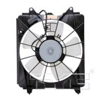 TYC 601140 Engine Cooling Fan Assembly - Left - view 3