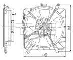 TYC 601160 Engine Cooling Fan Assembly - view 4
