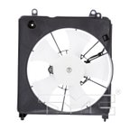 TYC 601210 Engine Cooling Fan Assembly - Left - view 1