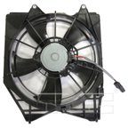 TYC 601580 Dual Radiator and Condenser Fan Assembly - Left - view 3