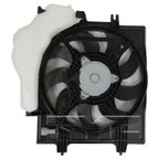 TYC 601590 Dual Radiator and Condenser Fan Assembly - view 3