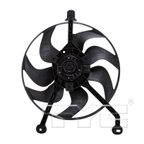 TYC 610230 A/C Condenser Fan Assembly - Right - view 3