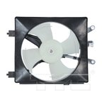 TYC 610380 A/C Condenser Fan Assembly - Left - view 1