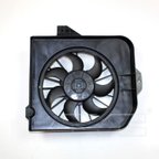 TYC 610390T A/C Condenser Fan Assembly - view 2