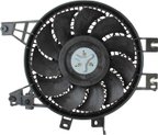 TYC 610790 A/C Condenser Fan Assembly - view 3
