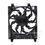 TYC 611000 A/C Condenser Fan Assembly - view 3