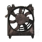 TYC 611020 A/C Condenser Fan Assembly - Right - view 1