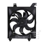 TYC 611080 A/C Condenser Fan Assembly - view 1