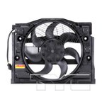 TYC 611190 A/C Condenser Fan Assembly - view 1