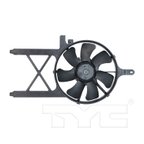 TYC 611260 A/C Condenser Fan Assembly - Right - view 1