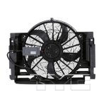 TYC 611400 A/C Condenser Fan Assembly - view 5