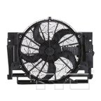 TYC 611400 A/C Condenser Fan Assembly - view 2
