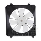 TYC 611430 A/C Condenser Fan Assembly - Right - view 2