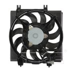 TYC 611460 A/C Condenser Fan Assembly - Right - view 5