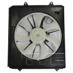 TYC 611560 A/C Condenser Fan Assembly - Right - view 1