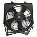 TYC 611580 A/C Condenser Fan Assembly - Right - view 1