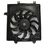 TYC 611590 Dual Radiator and Condenser Fan Assembly - view 1