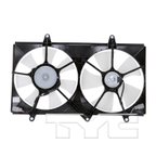 TYC 620010 Dual Radiator and Condenser Fan Assembly - view 4