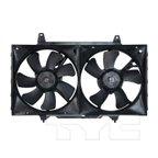 TYC 620040 Dual Radiator and Condenser Fan Assembly - view 1