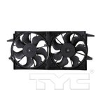 TYC 620090 Dual Radiator and Condenser Fan Assembly - view 1