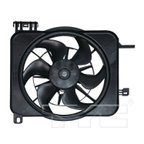 TYC 620100 Dual Radiator and Condenser Fan Assembly - view 1