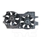 TYC 620140 Dual Radiator and Condenser Fan Assembly - view 3