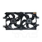 TYC 620190 Dual Radiator and Condenser Fan Assembly - view 3