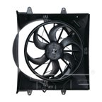 TYC 620200 Dual Radiator and Condenser Fan Assembly - view 1