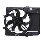 TYC 620240 Dual Radiator and Condenser Fan Assembly - view 3