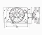 TYC 620260 Dual Radiator and Condenser Fan Assembly - view 4