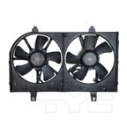 TYC 620360 Dual Radiator and Condenser Fan Assembly - view 1