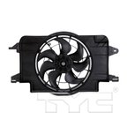 TYC 620390 Dual Radiator and Condenser Fan Assembly - view 1