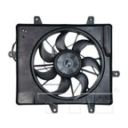 TYC 620440 Dual Radiator and Condenser Fan Assembly - view 1