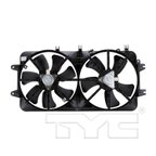 TYC 620450 Dual Radiator and Condenser Fan Assembly - view 4