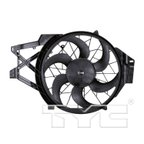 TYC 620460 Dual Radiator and Condenser Fan Assembly - view 1