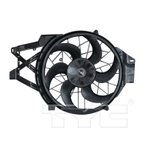 TYC 620500 Dual Radiator and Condenser Fan Assembly - view 1