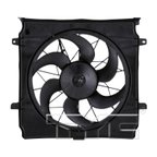 TYC 620520 Dual Radiator and Condenser Fan Assembly - view 1