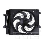TYC 620530 Dual Radiator and Condenser Fan Assembly - view 1