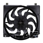 TYC 620550 Dual Radiator and Condenser Fan Assembly - view 1