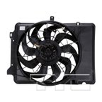 TYC 620640 Dual Radiator and Condenser Fan Assembly - view 3