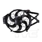 TYC 620650 Dual Radiator and Condenser Fan Assembly - view 3