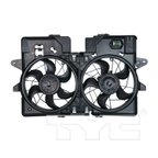 TYC 620660 Dual Radiator and Condenser Fan Assembly - view 1