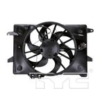 TYC 620680 Dual Radiator and Condenser Fan Assembly - view 3
