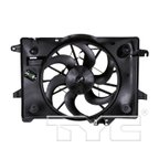 TYC 620680 Dual Radiator and Condenser Fan Assembly - view 1