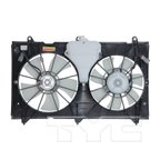 TYC 620690 Dual Radiator and Condenser Fan Assembly - view 4