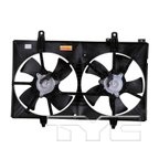TYC 620760 Dual Radiator and Condenser Fan Assembly - view 5